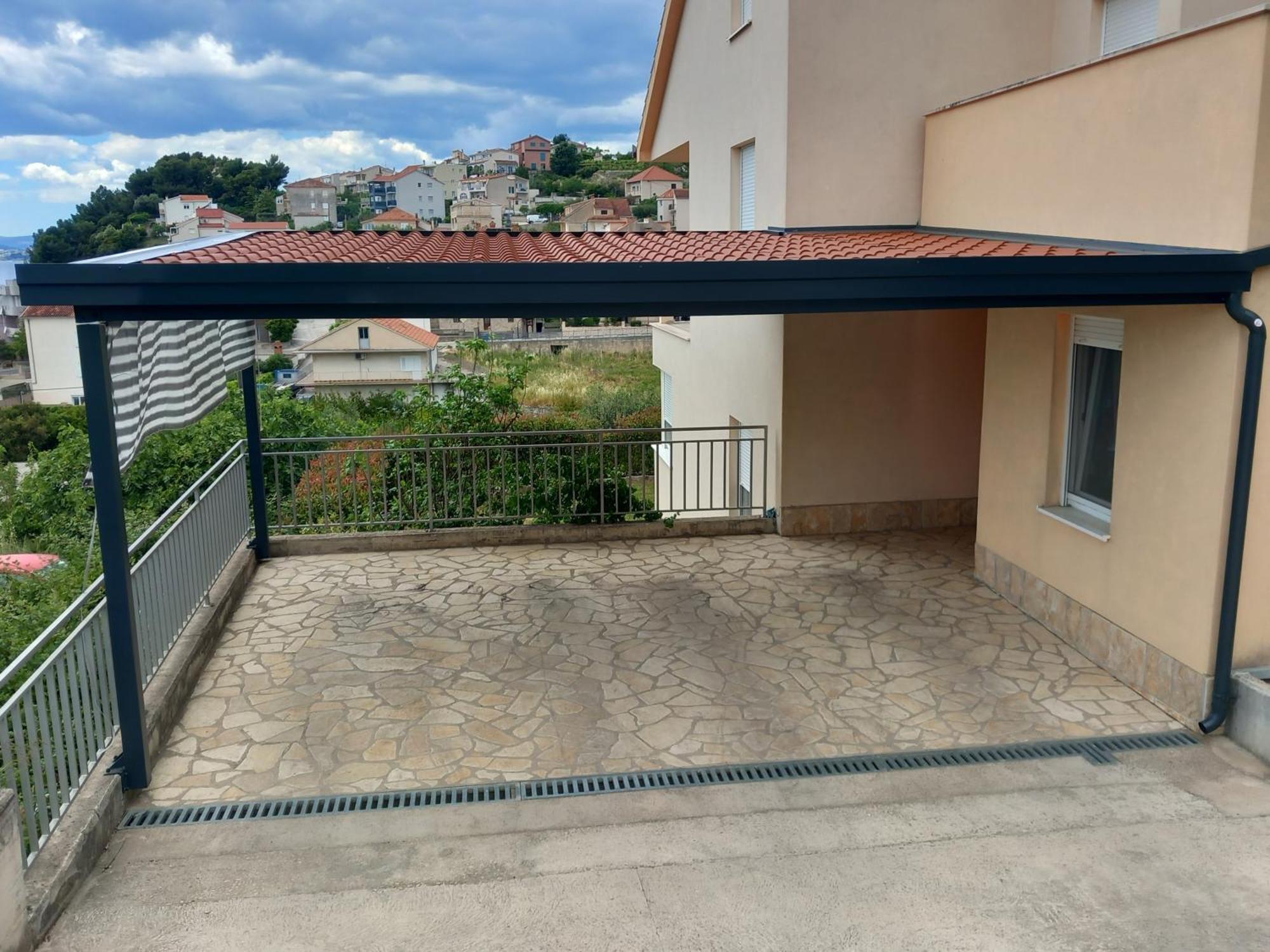 Magi House With Pool Apartman Podstrana Kültér fotó